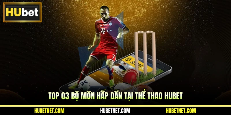 Top 03 bộ môn hấp dẫn tại thể thao Hubet