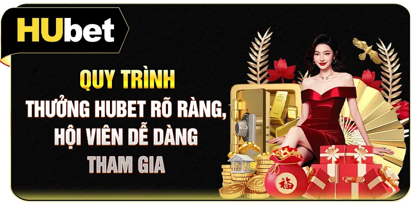 Quy trình dự thưởng Hubet rõ ràng, hội viên dễ dàng tham gia