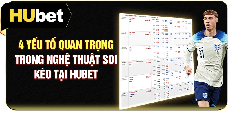 4 Yếu Tố Quan Trọng Trong Nghệ Thuật Soi Kèo Tại Hubet